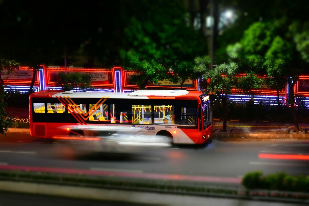 bus, jakarta, night, street, indonesia, jakarta, jakarta, jakarta, jakarta, jakarta